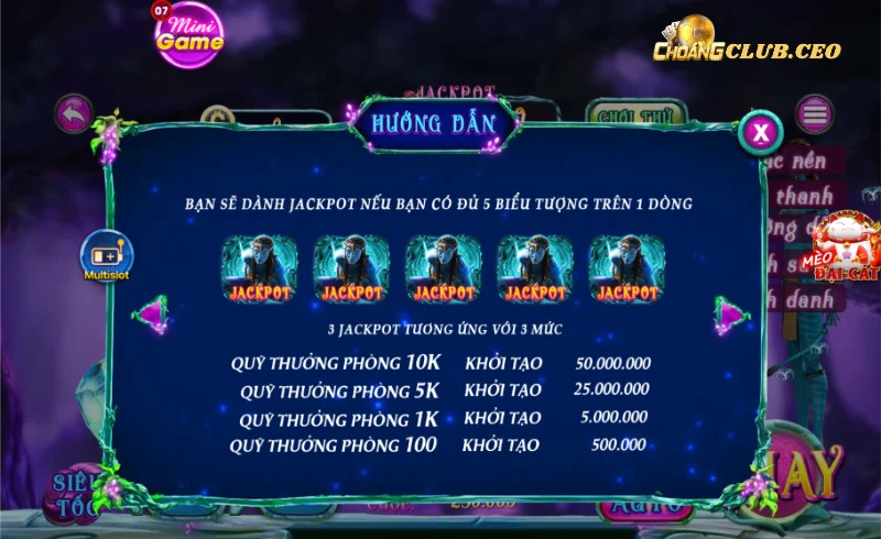 Hệ thống Class Avatar Choangclub