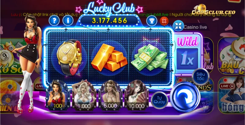 Tổng quan về Lucky club Choangclub 