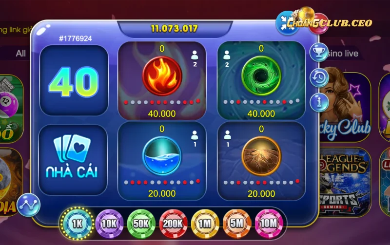 Tổng quan về minigame Tứ Linh Choangclub